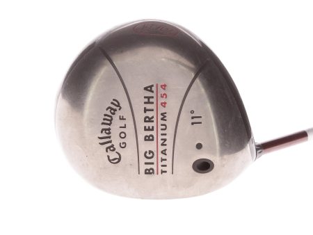 Callaway Big Bertha Titanium 454 Graphite Men s Left Driver 11 Degree Regular - Callaway RCH 65 W on Sale