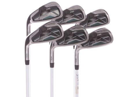 Wilson Staff Prostaff HDX Graphite Ladies Left Irons 5-SW  Ladies - Wilson Prostaff For Sale