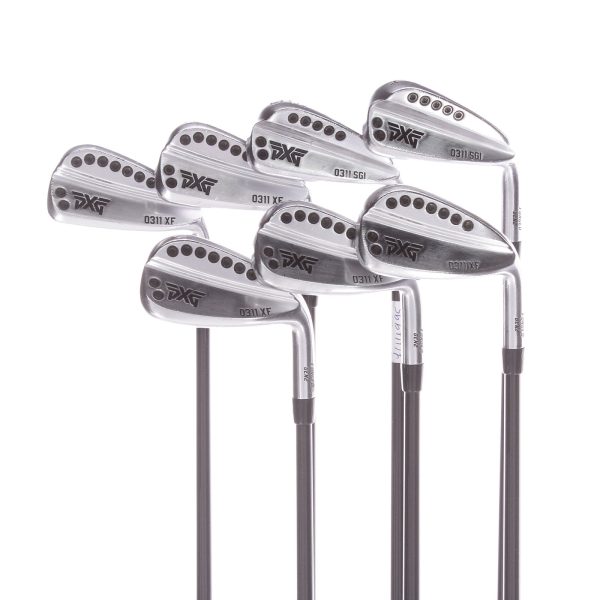 PXG 0311 XF Gen2 Graphite Men s Right Irons 4-PW  Stiff - Tour AD AD-85 S Cheap