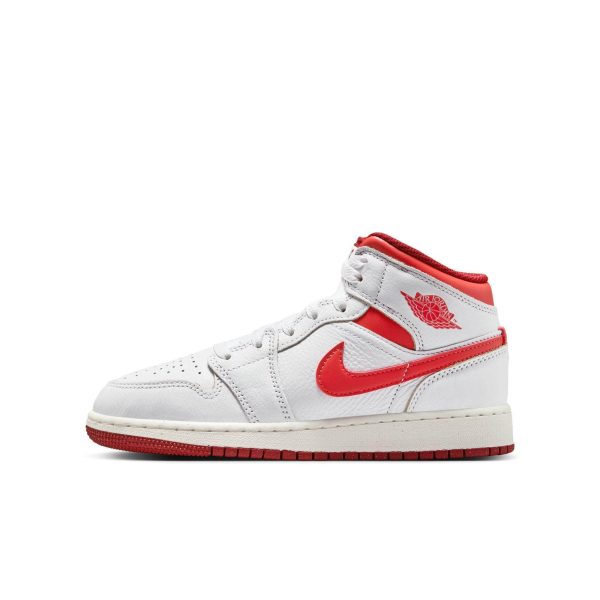 Air Jordan 1 Mid SE “Lobster Dune Red” - Boy s GS Online Sale