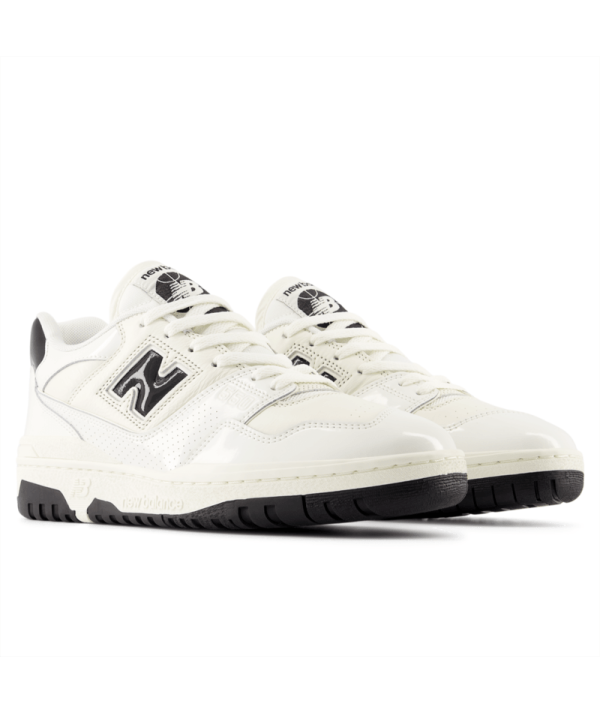 New Balance 550  Sea Salt Black Patent  - Men s Online