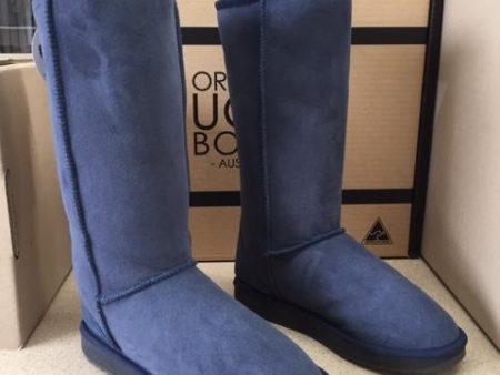 NAVY TALL UGG BOOTS For Sale