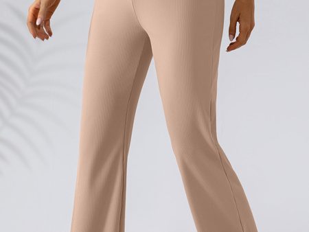 High Waist Straight Active Pants Online