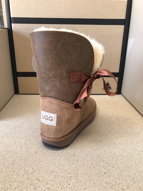 CHESTNUT NAPA BETTY BOW UGG BOOTS Fashion