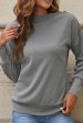 Single Shoulder Long Sleeve Sweatshirt with Zip For Cheap