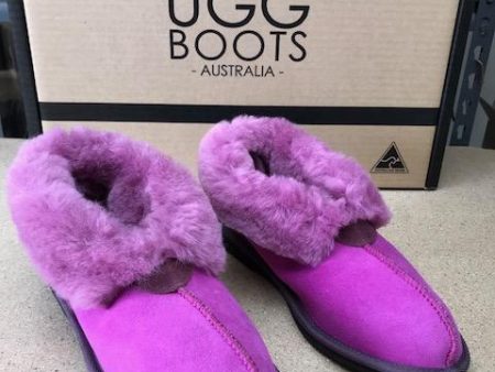 Electric Purple Slippers Discount