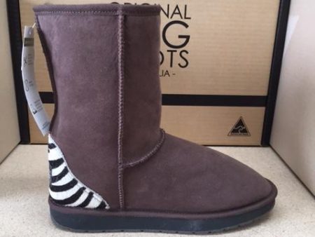 CHOC  ZEBRA DELUXE UGG BOOTS Online Sale