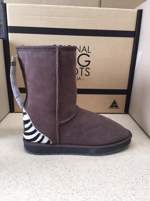 CHOC  ZEBRA DELUXE UGG BOOTS Online Sale