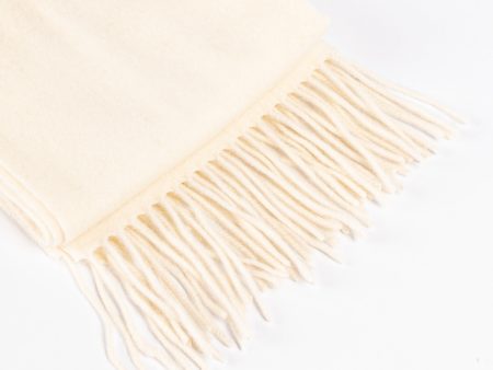 Australian Made Merino Scarf - Ivory Supply