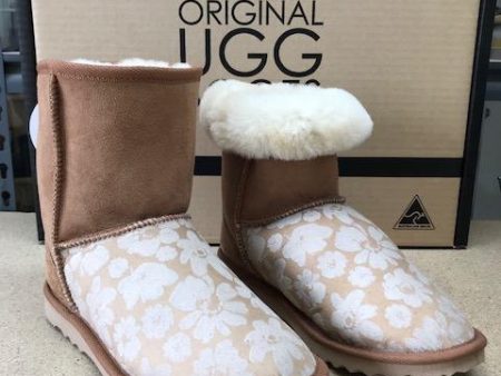 Chestnut Flower Short UGG Boots on Sale