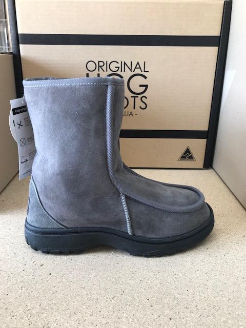 GREY RUGGED BOAT UGG BOOTS Fashion