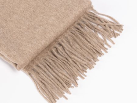 Australian Made Merino Scarf - Coffee For Sale