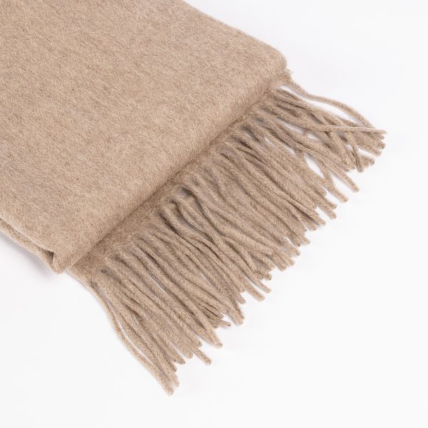 Australian Made Merino Scarf - Coffee For Sale