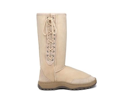 Tall Rugged Lace Up UGG Boots Online Hot Sale