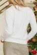 THANKFUL Round Neck Drop Shoulder Sweater Discount