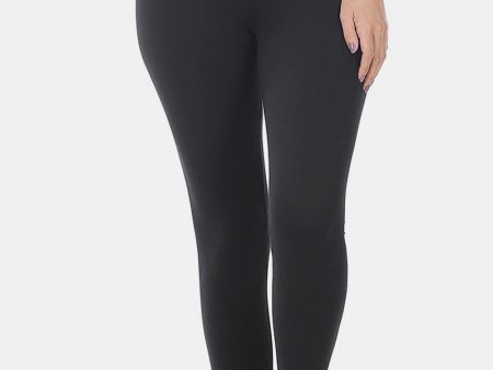 Zenana Premium Microfiber High Waist Leggings Sale