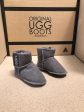 Grey Baby Velcro UGG Boots Hot on Sale