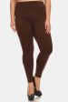 Yelete Full Size Seamless Fleece Lined Leggings Cheap