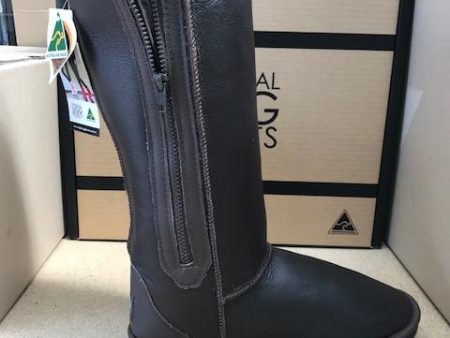 CHOC NAPA TALL ZIP BOOTS Supply