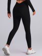 High Waist Active Leggings with Pockets For Discount