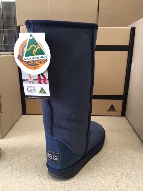 NAVY TALL UGG BOOTS For Sale