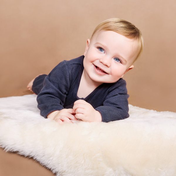 Natural Australian Lambskin Play Rug For Discount