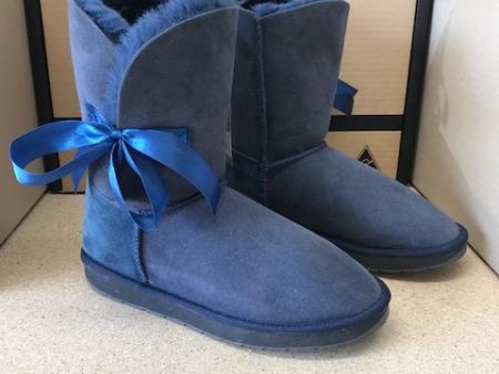 NAVY BETTY BOW UGG BOOTS Online Hot Sale