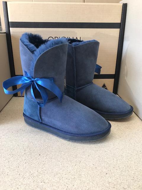 NAVY BETTY BOW UGG BOOTS Online Hot Sale