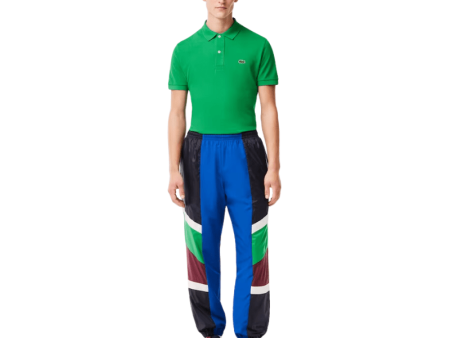 Lacoste Mixed Material Colorblock Sweatpants - Men s Discount