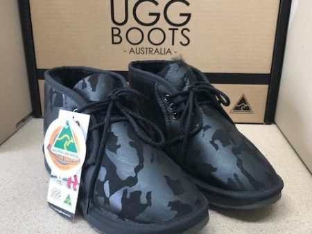 BLACK CAMO SHU BOOTS Supply