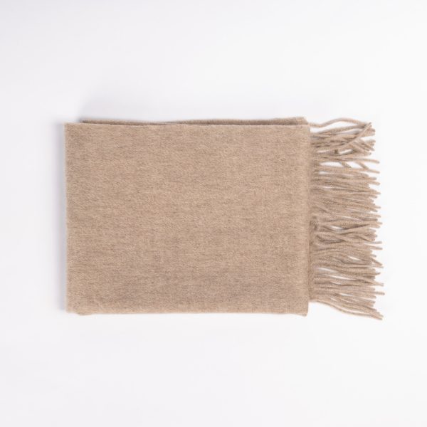 Australian Made Merino Scarf - Coffee For Sale