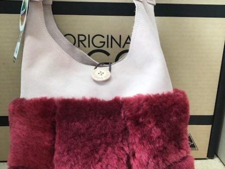 RUBY   PINK UGG HAND BAG on Sale