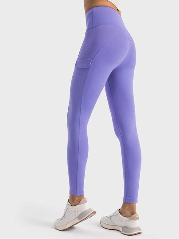 Millennia Wide Waistband Sports Leggings Online now