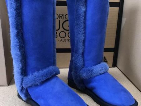 Ocean Blue Tall Arctic UGG Boots Online Hot Sale