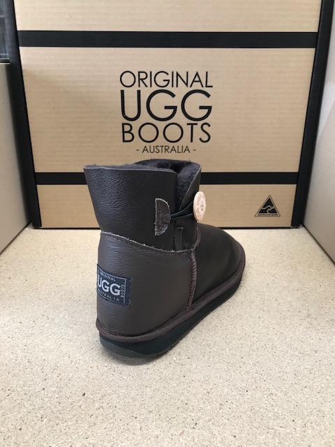 CHOC NAPA MINI BUTTON UGG BOOTS Online Hot Sale