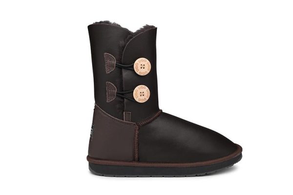 Double Button UGG Boots - Limited Edition Fashion