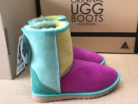 HOT PURPLE TOE KIDS UGG BOOTS Online now