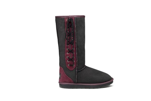 Tall Lace Up UGG Boots - Limited Edition Hot on Sale