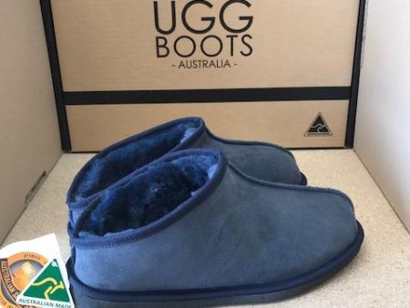 NAVY SPEED BOAT UGG SLIPPERS For Discount