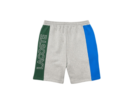 Lacoste Branded Cotton Fleece Blend Shorts - Men s For Discount