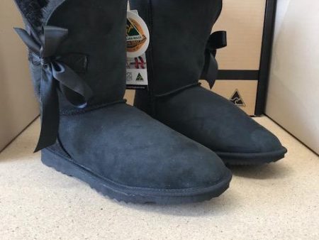 BLACK BETTY BOW UGG BOOTS For Discount