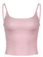 Devine Striped Scoop Neck Cami Online Hot Sale