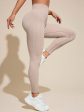 Solid High Rise Active Leggings For Sale