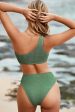 Single Shoulder Bikini Set Hot on Sale