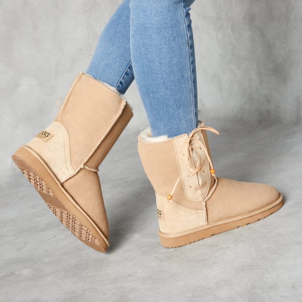 Women s Lace Up Mid Hot on Sale