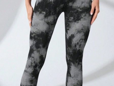 Tie-Dye High Waist Active Leggings Cheap