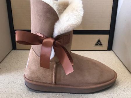 CHESTNUT BETTY BOW UGG BOOTS on Sale