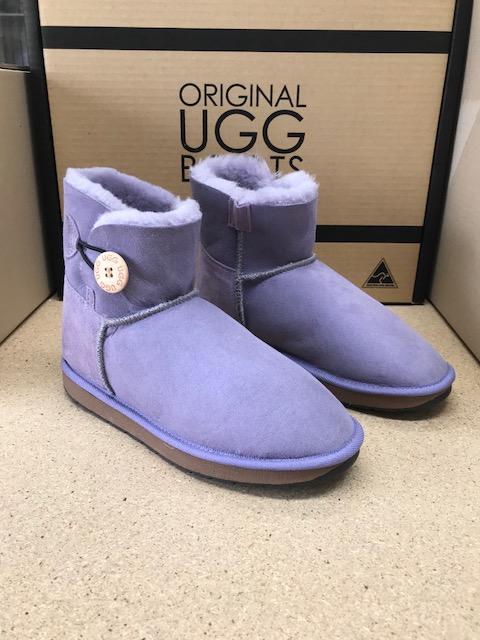 LILAC MINI BUTTON UGG BOOTS Discount