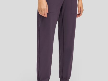 Millennia Wide Waistband Slant Pocket Pants Online Sale