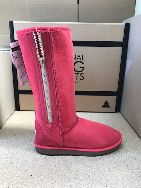 TOMATO TALL ZIP BOOTS Sale